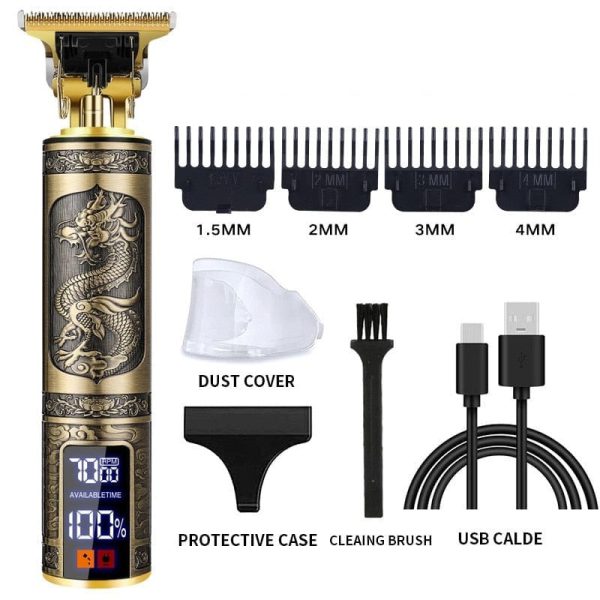 Professional Hair Clipper Cordless Hair Trimmer