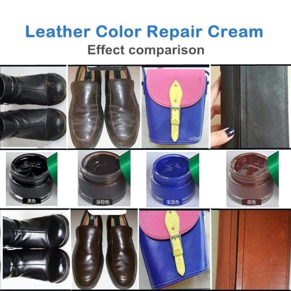 Leather Repair And Dye Re-Coloring Cream