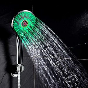 Led Color Shower Head With Temperature Display