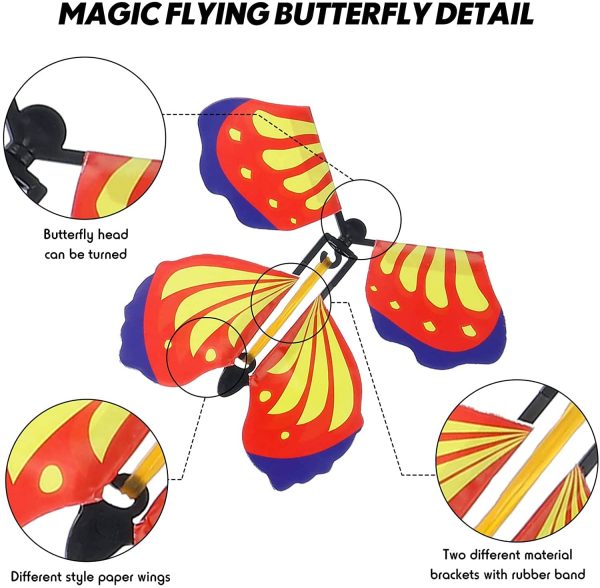 Surprise Flying Butterflies