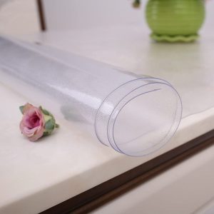 Crystal Clear Guard Premium Waterproof Frosted Table Cover