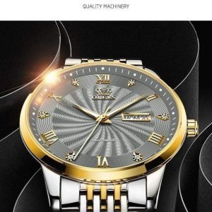 Men Mechanical Luxury Automatic Stainless Steel Waterproof Watch