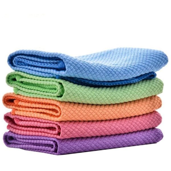 Microfiber Polishing Cleaning Cloths (5 Pieces)