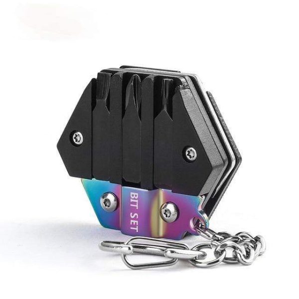 14-In-1 Edc Keychain Multi-Tool