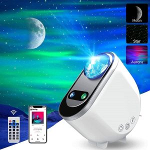 Northern Light Aurora Galaxy Stary Sky And Moon Projector