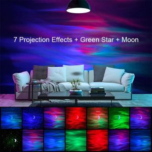 Northern Light Aurora Galaxy Stary Sky And Moon Projector