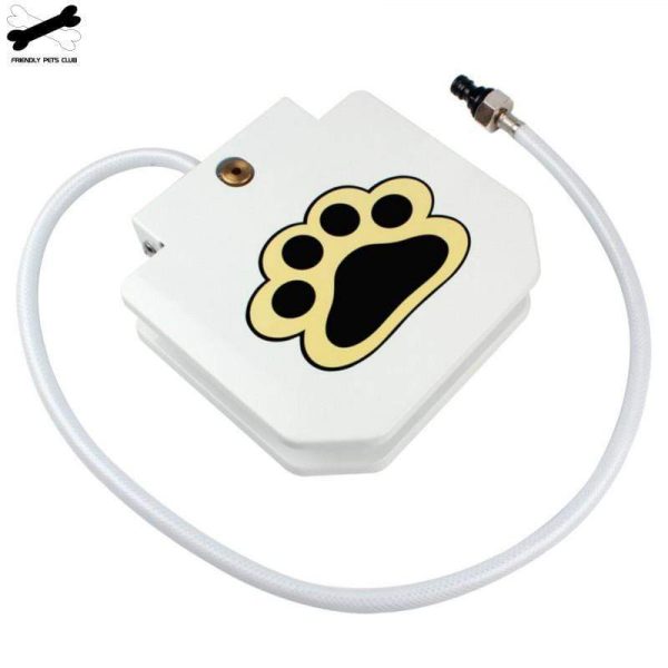 Outdoor Dog Water Paw Activated Step Fountain