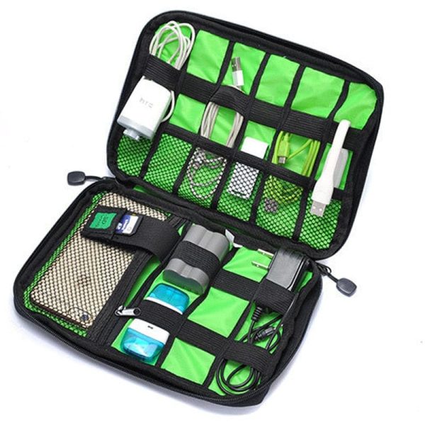 Waterproof Nylon Cable And Device Carrying Travel Kit