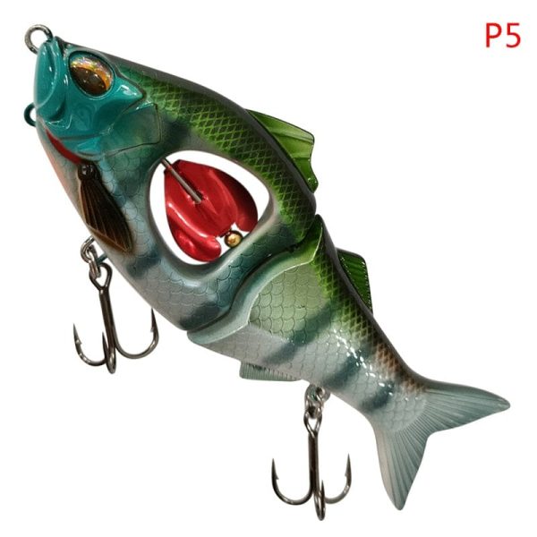 Propeller Glider Slow-Sinking Fishing Lures For Bass Trout Lifelike Swimbaits