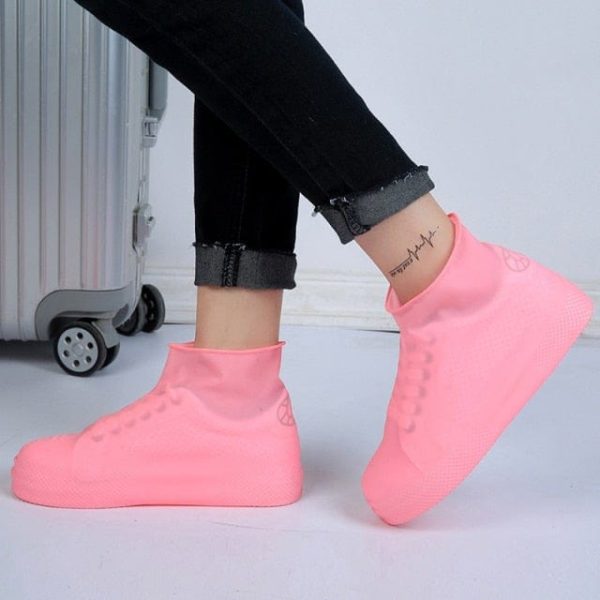 Tall Waterproof Silicone Shoe Covers