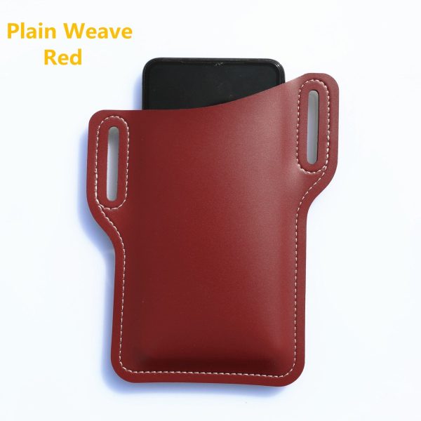 Retro Leather Belt Phone Holster