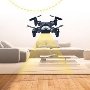 Suitcase Mini Foldable Drone Quadcopter With Remote Control And Hd Camera