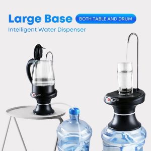Intelligent Portable Electric Water Dispenser With Tray