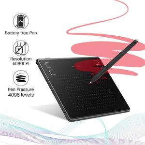 Premium Digital Tablet With Battery- Stylus Pen