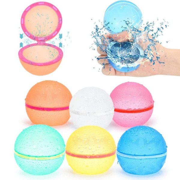 Reusable Magnetic Water Balloons, Self-Sealing Quick Fill Water Balls