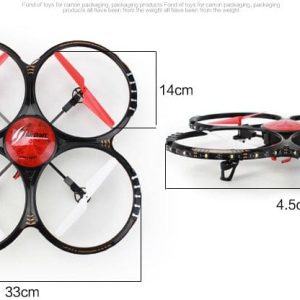 Remote Controlled Crash Proof Quadcopter Drone