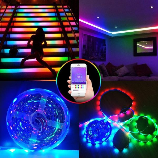 Rgb Led Strip Light Dc12V Full Set