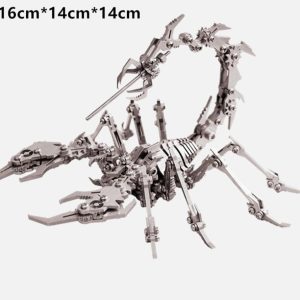 Stainless-Steel 3D King Scorpion Puzzle