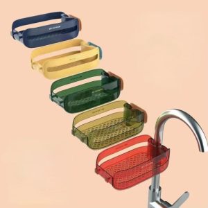 Sink Faucet Rack Organizer For Kitchen And Bathroom