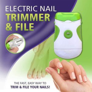 Smart 2-In-1 Electric Nail Trimmer And Filer For Kids Adults