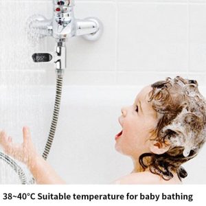 Smart Led Display Water Temperature Shower Thermometer