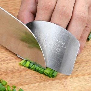 Stainless-Steel Kitchen Knife Finger Guard