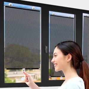 Suction Cup Solar Shades Roller Blinds