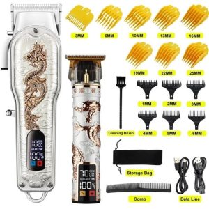 Professional Hair Clipper Cordless Hair Trimmer