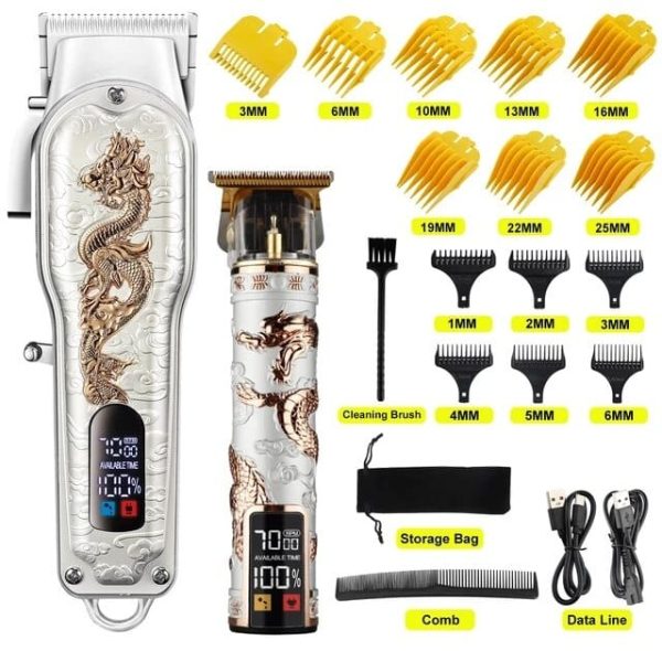 Professional Hair Clipper Cordless Hair Trimmer