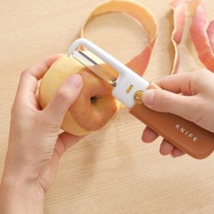 2-In-1 Fruit And Vegetable Peeler And Paring Knife