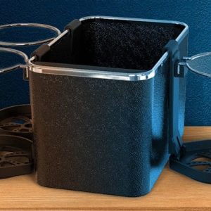 Car Cup Holder, Tissue Box & Multifunctional Armrest Storage