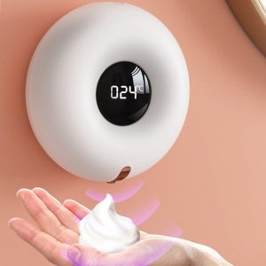 Touchless Rechargeable Temperature Display Automatic Soap Dispenser