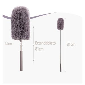 Ultimate Cleaning Stainless Reach Microfiber Duster