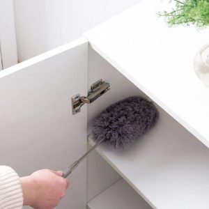 Ultimate Cleaning Stainless Reach Microfiber Duster