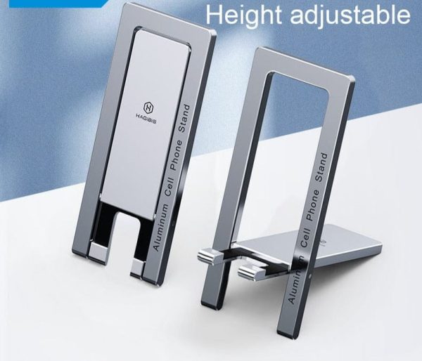 Ultra-Slim Portable Light Weight Aluminum Foldable Mobile Phone Stand