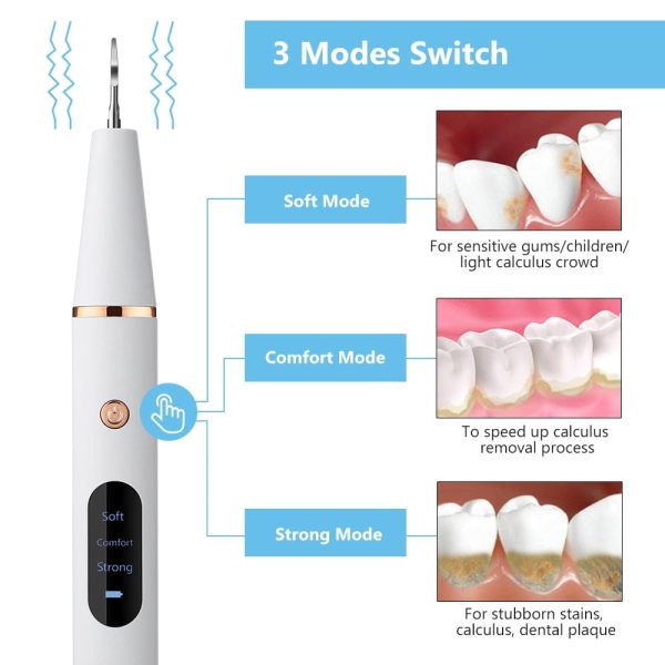 Ultrasonic Dental Scaler Teeth Whitening , Teeth Cleaning Kit