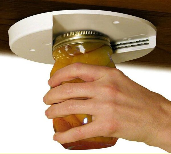 Under Cabinet Easy Jar Opener