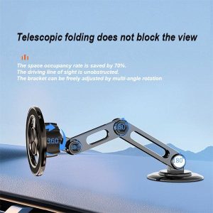 Universal 360° Pro Magnetic Telescoping Car Phone Holder