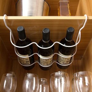Universal Fridge Wine Bottle Rack (Slide On Shelf)