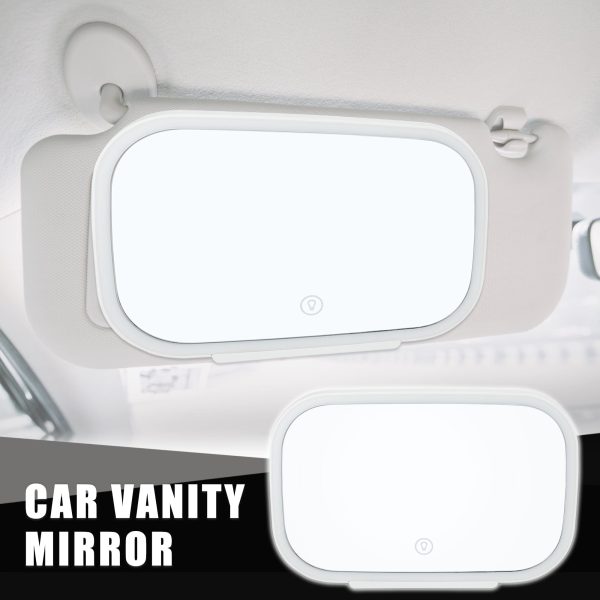 Universal Led Car Visor Makeup Mirror