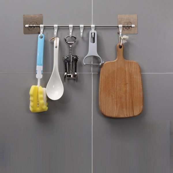 Wall Mounted Towel Rack Storage