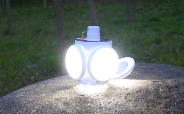 Waterproof Rechargeable Solar Outdoor Lamp