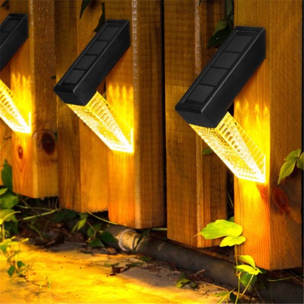Outdoor Garden And Deck Led Solar Lights (2/4/6 Pieces)