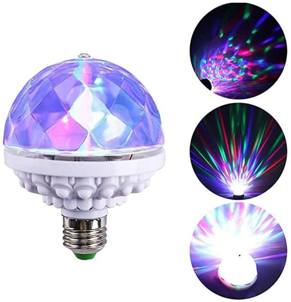 Rotating Colorful Disco Led Light⁠