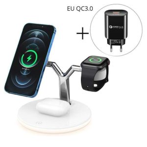 3-In-1 Magnetic Wireless Fast Charging Station