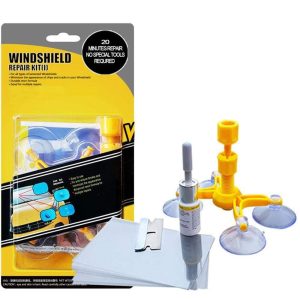 Windshield Crack Repair Kit, Glass Repair Fluid Kit