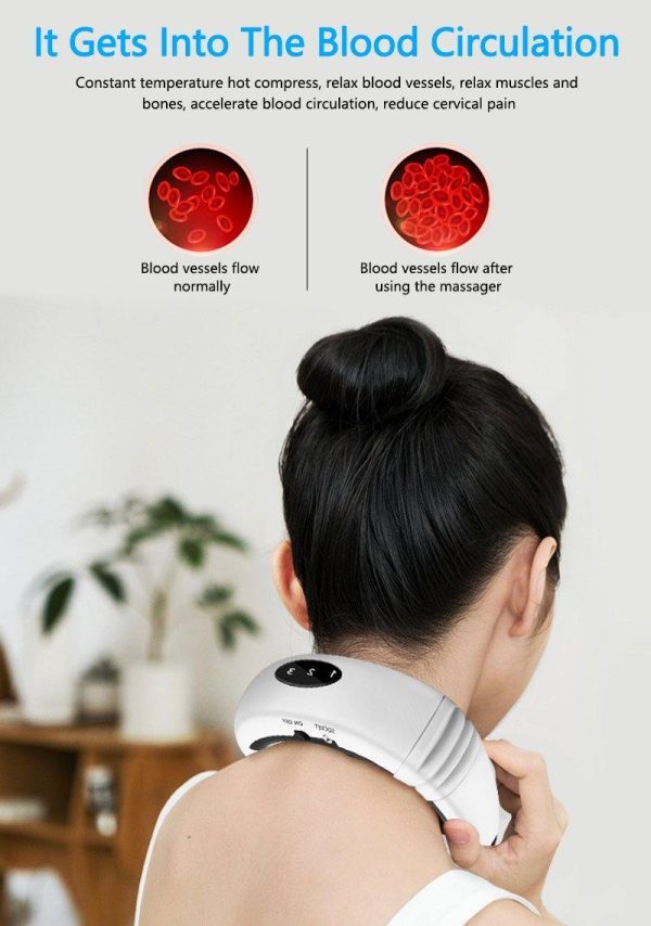 Electric Neck Magnetic Massager