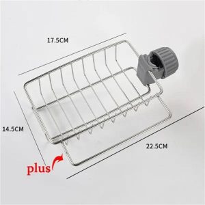 Stainless Steel Faucet Storage Rack
