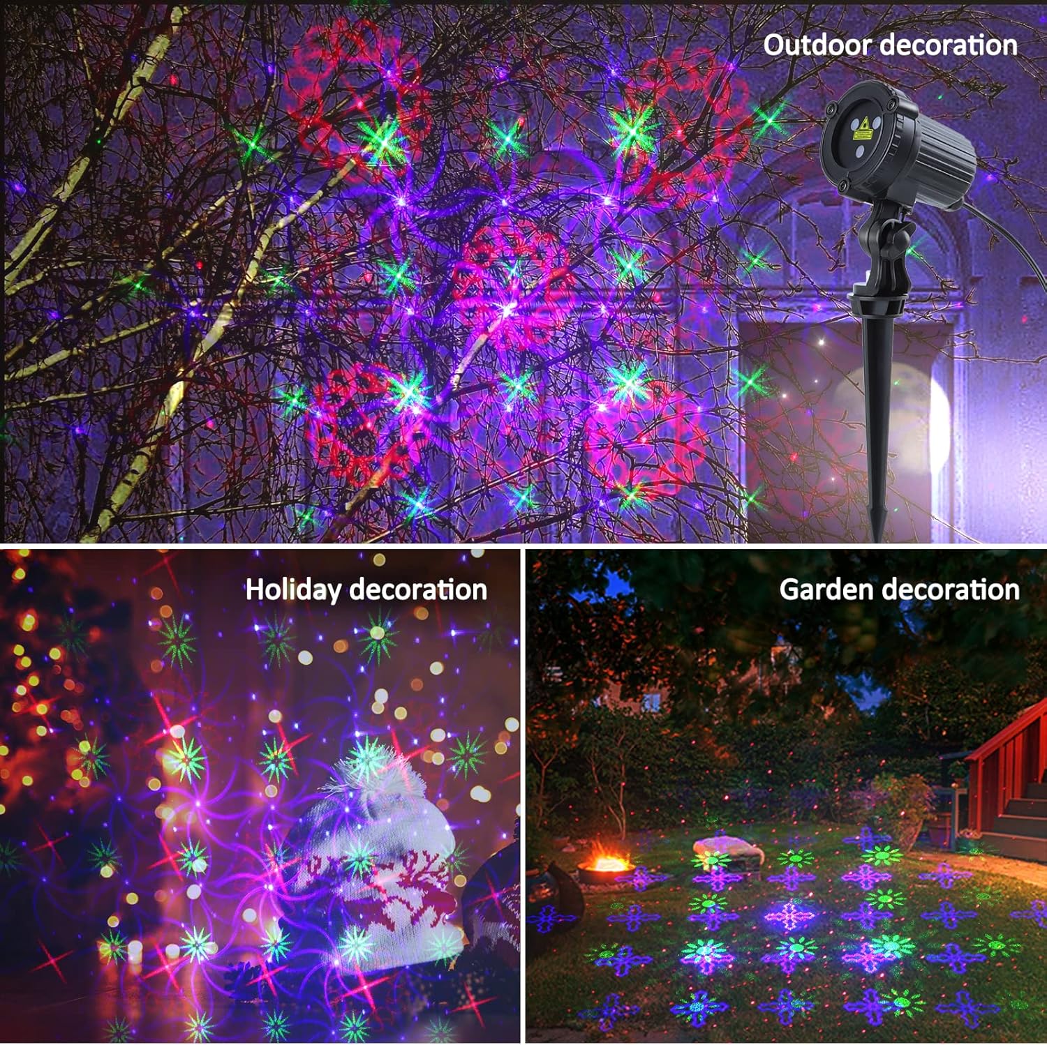 Christmas Laser Lights Outdoor, Christmas Laser Projector
