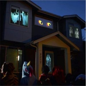 Halloween Christmas Projection Lamp With 12 Images